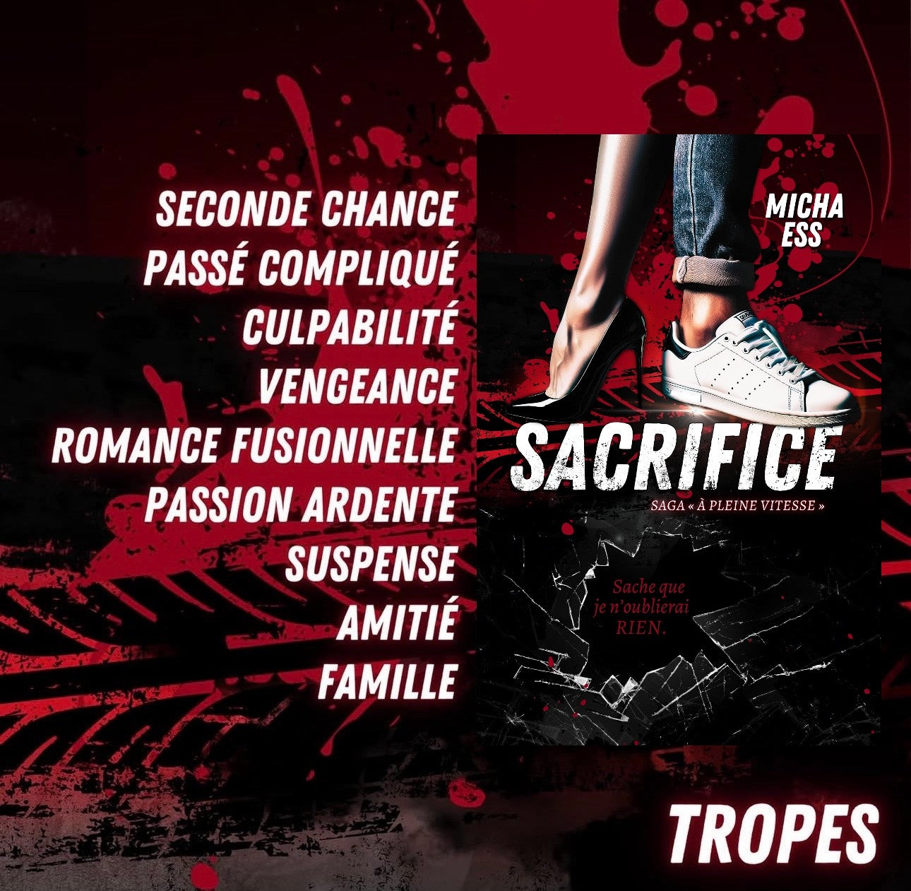 Sacrifice - Tome 2 de la saga à pleine vitesse - livre broché