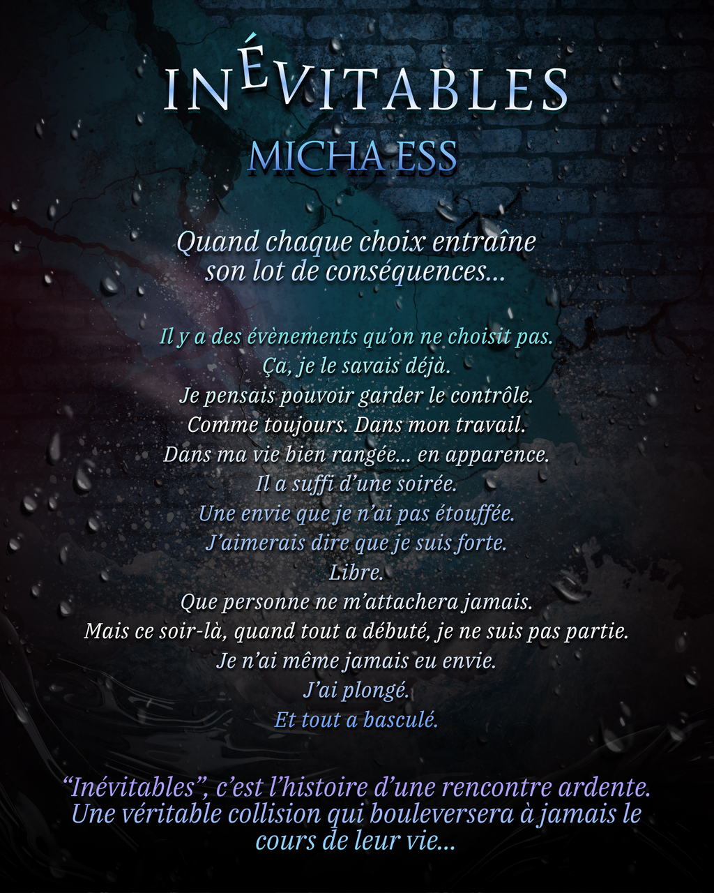 INÉVITABLES - livre broché
